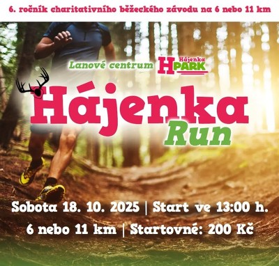 Plakát události Hájenka Run