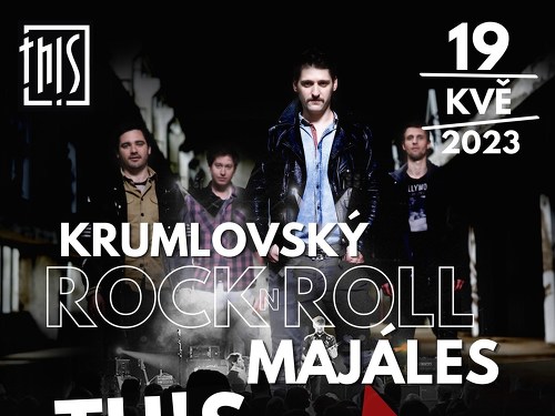 Plakát události Krumlovský Rock N' Roll Majáles 2023