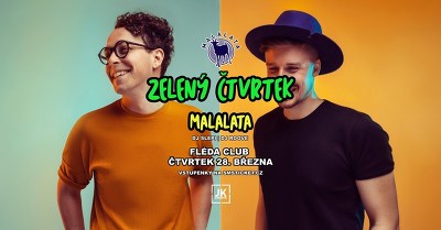 Plakát události Zelený Čtvrtek s MALALATA