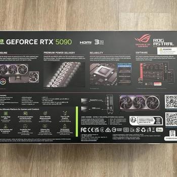 ASUS NVIDIA GeForce RTX 5090 OC Edition 32GB GDDR7 PCIe 5.0 Graphics Card