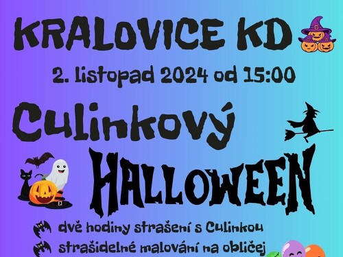 Plakát události Culinka - Culinkový Halloween KRALOVICE