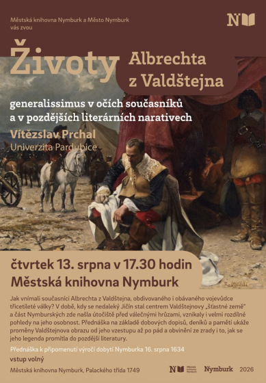 Plakát události Životy Albrechta z Valdštejna