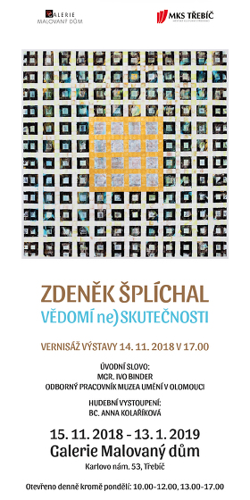 Plakát události Zdeněk Šplíchal - Vědomí ne)Skutečnosti