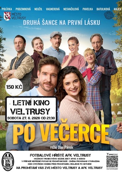 Plakát události Letní kino: Po večerce