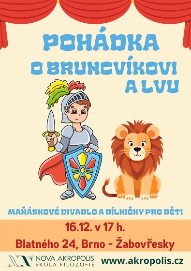 Plakát události Pohádka o Bruncvíkovi a lvu