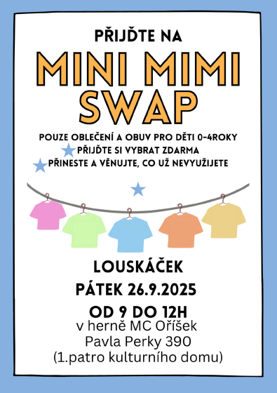Plakát události Mini Mimi Swap