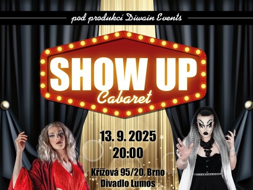 Plakát události ShowUp Cabaret