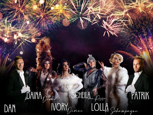 Plakát události Travestie Cabaret Brno: Silvestrovský speciál