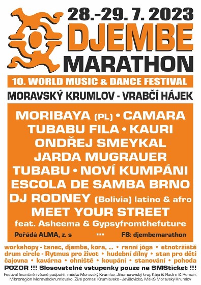 Plakát události DJEMBE MARATHON 2023