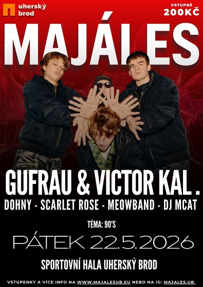 Plakát události Majáles UB 2026