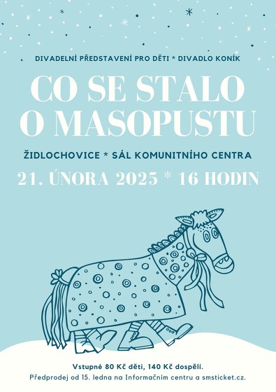 Plakát události Co se stalo o masopustu