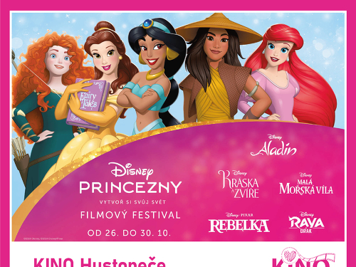 Plakát události Disney princezny v kině