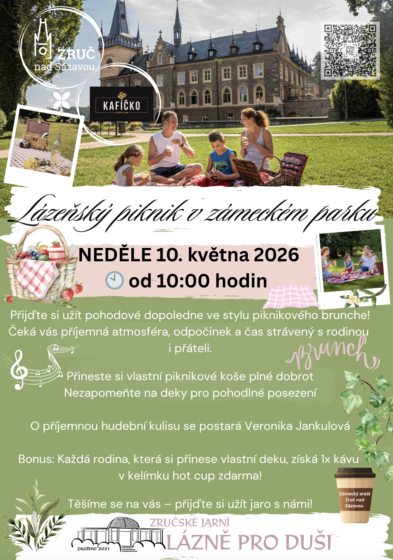 Plakát události Lázeňský piknik v zámeckém parku
