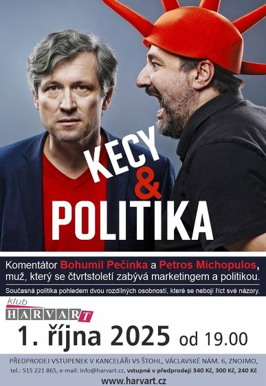 Plakát události Kecy & Politika