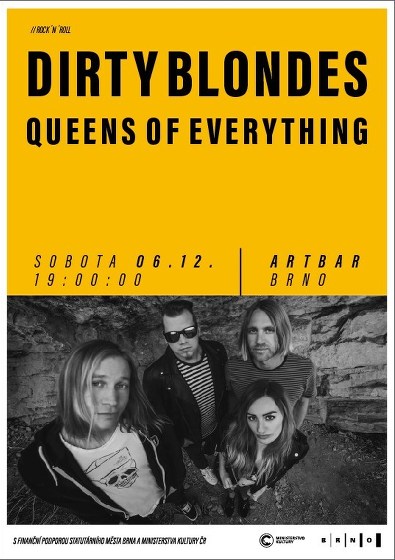 Plakát události Dirty Blondes | Queens Of Everything // ArtBar