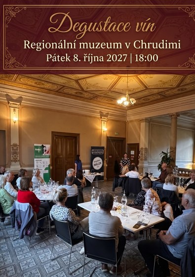 Plakát události Degustace vín v Regionálním muzeu