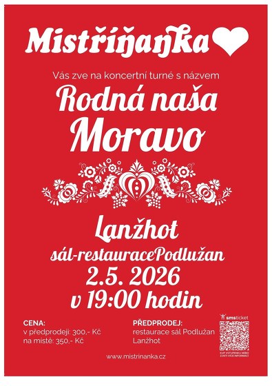 Plakát události Mistříňanka 