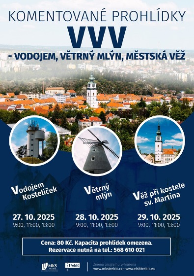 Plakát události Komentované prohlídky VVV
