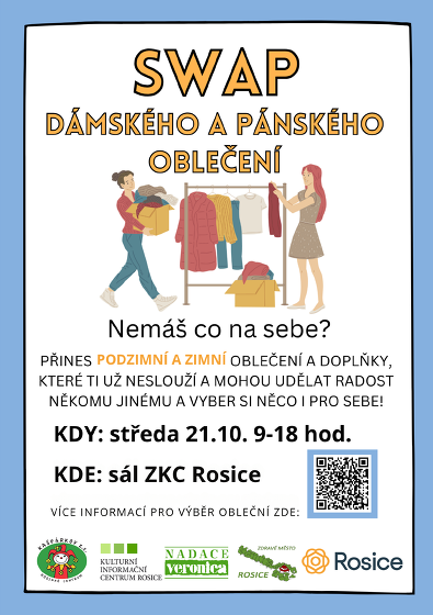 Plakát události Podzimní SWAP oblečení