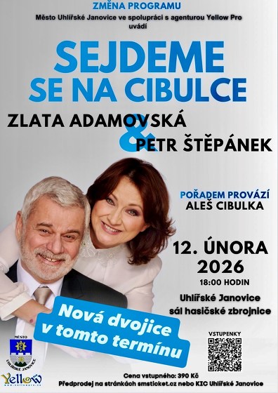 Plakát události Zlatá láska - Zlata Adamovská & Petr Štěpánek