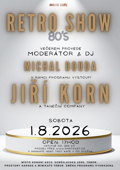 Plakát události Jiří KORN