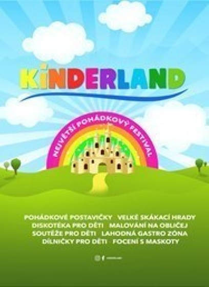 Plakát události Kinderland Festival | Dlouhá Lhota u Příbrami 2024