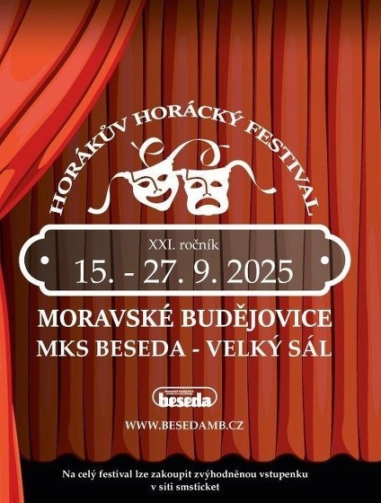 Plakát události XXI. Horákův Horácký festival