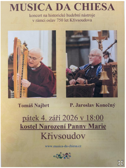 Plakát události Musica da Chiesa