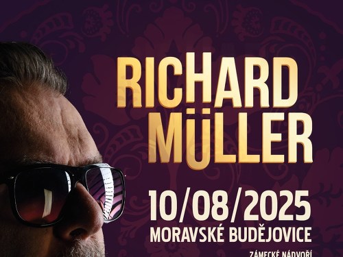 Plakát události Richard Müller - Kulturní léto 2025