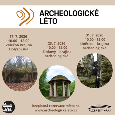 Plakát události Archeologické léto - Žinkovy - krajina archeologická