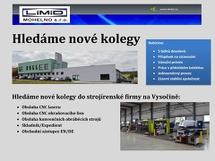 LIMID Mohelno s.r.o. nabízí práci na pozici Dělník ve výrobě, skladník, expedient v obci Mohelno