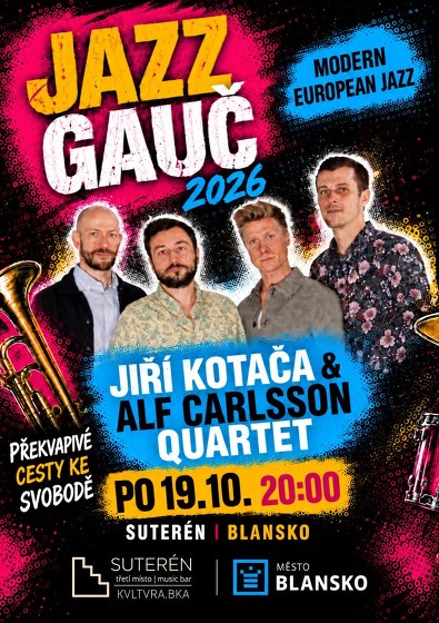 Plakát události Alf Carlsson & Jiří Kotača Quartet