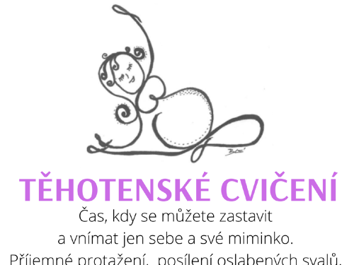 Plakát události Těhotenské cvičení