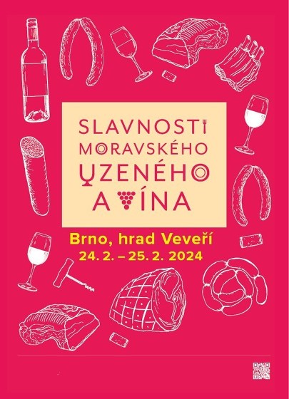 Plakát události 10. Slavnosti moravského uzeného a vína