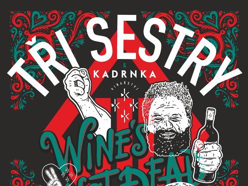 Plakát události Rockový koncert pro Jindru aneb Wine's not dead. Zahrají Tři sestry a hosté
