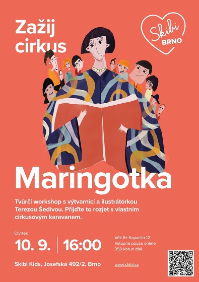 Plakát události Cirkusový workshop s Terezou Šedivou
