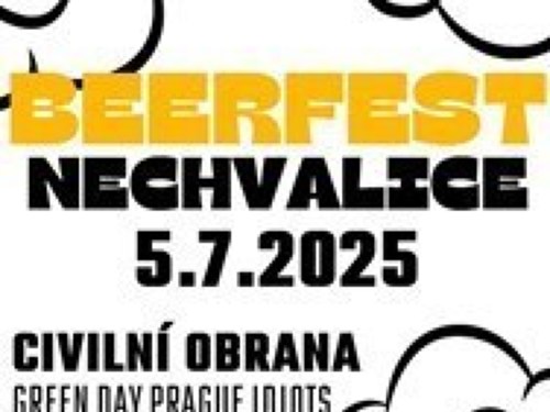 Plakát události Beerfest Nechvalice 2025