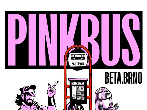 Plakát události PINKBUS FESTIVAL – BetaBrno Edition