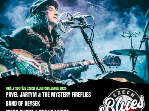 Plakát události Finále národní soutěže bluesových kapel Czech Blues Challenge 2025