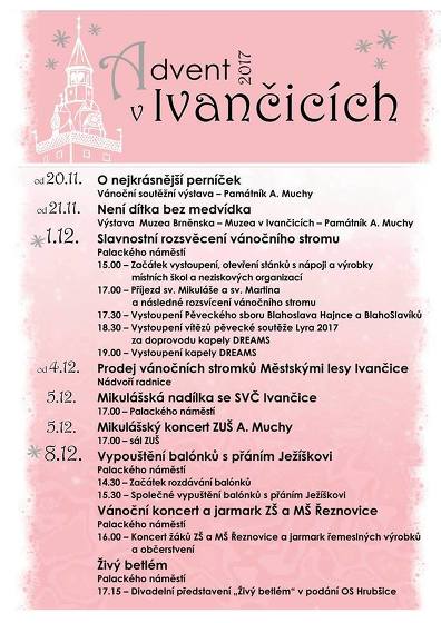 Plakát události Vypouštění balónků s přáním Ježíškovi