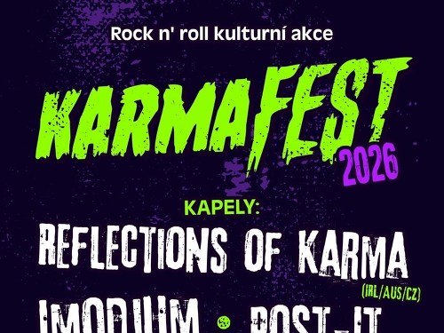 Plakát události KarmaFest Plzeň 2026