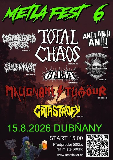 Plakát události Metla fest 6.