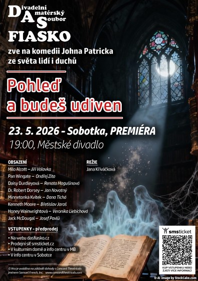 Plakát události Divadelní představení Pohleď a budeš udiven