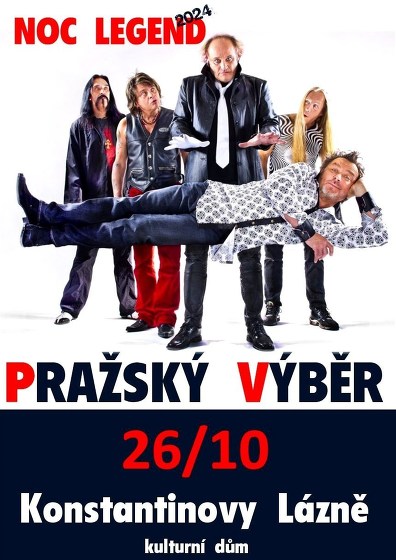 Plakát události PRAŽSKÝ VÝBĚR - Noc legend 2024