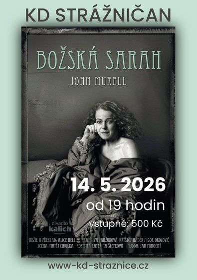 Plakát události Božská Sarah