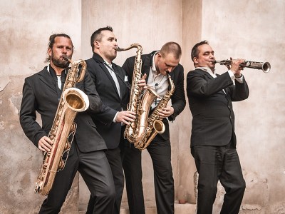 Plakát události Světová hudba pro 4 saxofony