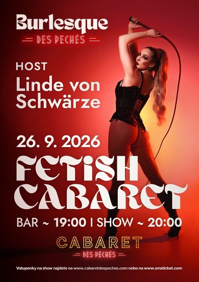 Plakát události Burlesque des Péchés: Fetish Cabaret