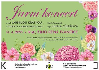 Plakát události Jarní koncert v Ivančicích