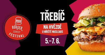 Plakát události Burger Street Festival Třebíč