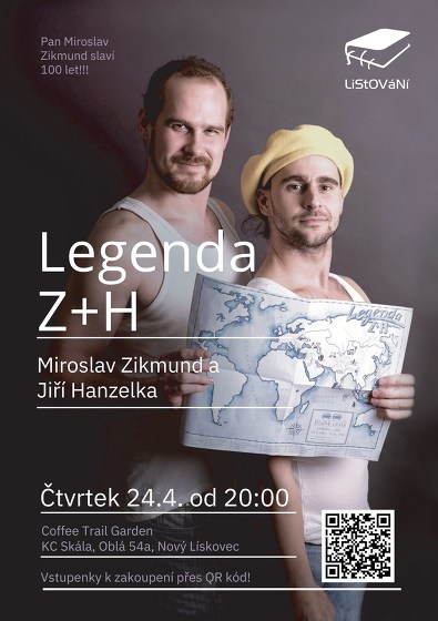 Plakát události LiStOVáNí.cz: Legenda Z+H (v Brně)